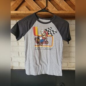 Jumping Beans Mario Kart 2 Tone T-shirt Boys Size 10